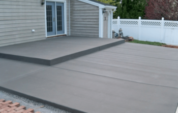 Kirbys Custom Concrete Patio 1
